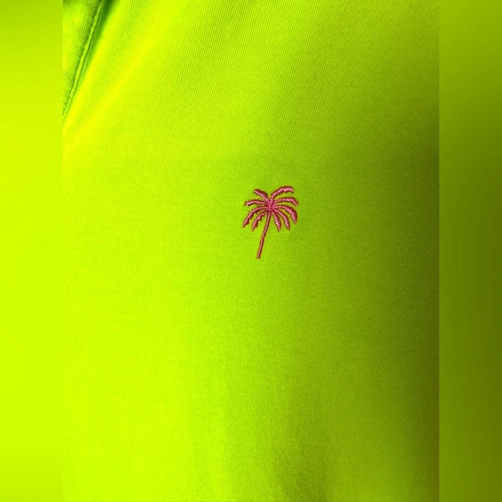 2 LILLY PULITZER Y2K Vintage Polo Shirts Blue Green Blouse Top Preppy Golf Knits - Picture 7 of 11
